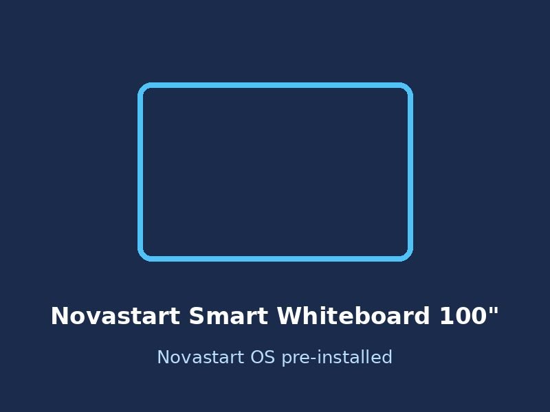 Novastart Smart Whiteboard 100"