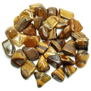 Tiger Eye Tumbled Stones