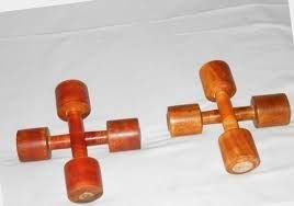 Wooden Dumble